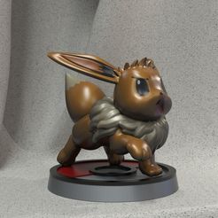 eevee2.jpg Archivo 3D gratuito Eevee・Objeto imprimible en 3D para descargar
