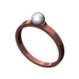 6mm-pearl-ring-size5to12-09.jpg 6 mm Perlenfassung Ring US Größen 5 bis 12 3D-Druck Modell