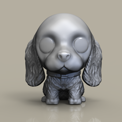 cocker-spaniel.257.png Fichier STL FUNKO POP CHIEN (COCKER)・Plan pour imprimante 3D à télécharger