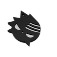 57b.png STL-Datei Schlüsselanhänger/ Schlüsselanhänger Soul Eater Emblem (Anime) kostenlos・Design für 3D-Drucker zum herunterladen