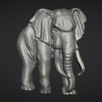 07.jpg Modèle 3D du bas-relief de l'éléphant