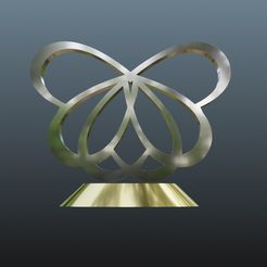 butterfly-trophy-1.jpg Файл STL Трофейная бабочка・Модель для печати в 3D скачать