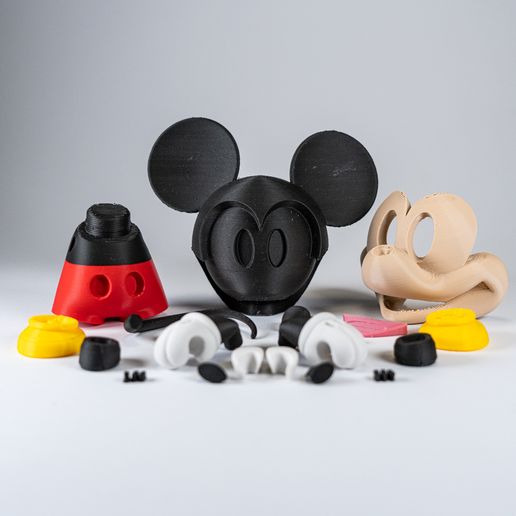 MunnyLegend_Mickey2024_Scale75_02PartsCleanUp_03_1b1.jpg Munny Legend | Mickey 2024 | Figurita Artoy Articulada