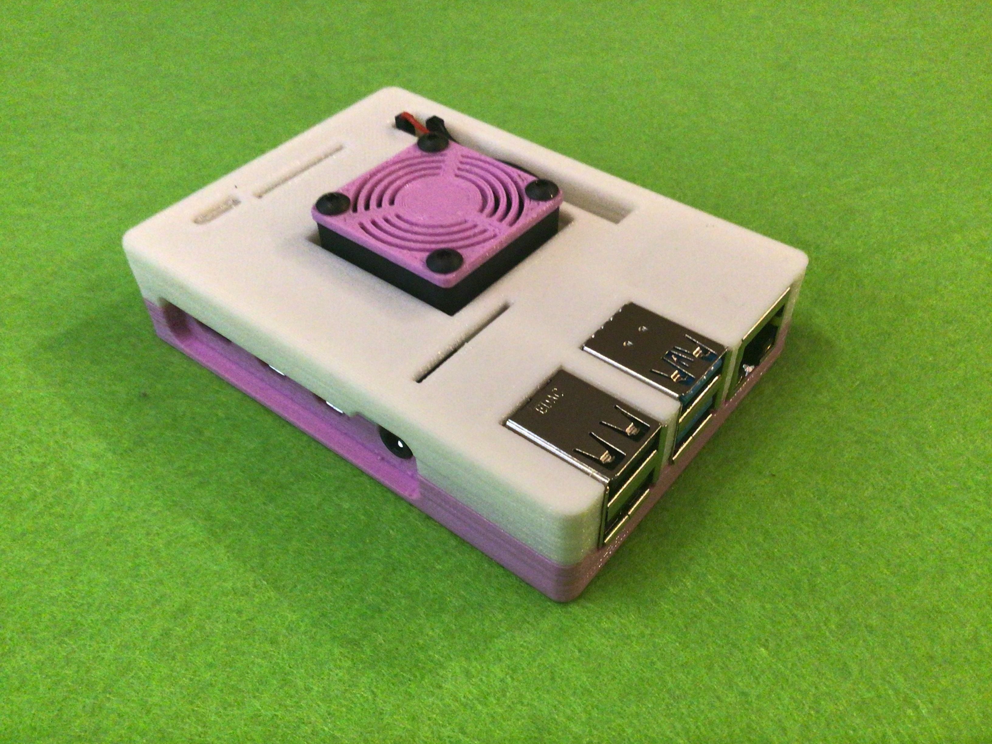 STL file Case raspberry pi 4・3D printer model to download・Cults