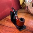 1-Pipestand-01.jpg Schöner Pfeifenständer für eine Pfeife