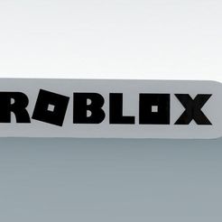 Roblox Logo by BTR3D, Download free STL model