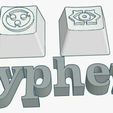Cypher-set-emboss.jpg Valorant Cypher Fähigkeiten Custom Keycaps geprägtes Design