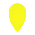 Teardrop Pick 1 mm.png Teardrop Guitar Pick