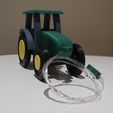 Green Tractor.jpg Toy pull tractor