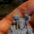 118713750_1186081918427404_3733833150913524611_n.jpg 200 Followers - CUSTOM HEAD for SPACE WARRIOR WITH A BIG FIST(Pre-Supported for resin)