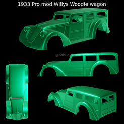 OBJ file NotLego Lego WW2 Jeep Willys Model 295A 🚗・3D printer