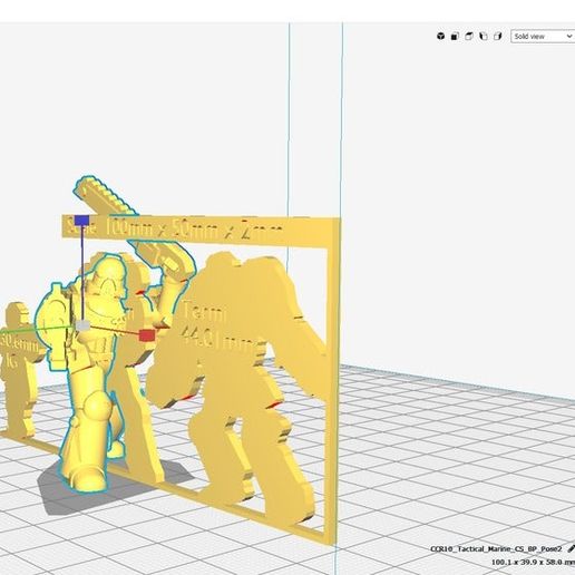 Interstellar Soldier amusement park height requirements 3D model
