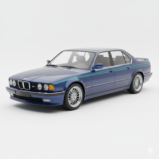 Alpina B7 Turbo SUV, car model, JDM, supercar, vehicle, sports car, truck, car STL, muscle car, car, hypercar, race car, automobile, drift car, vintage car, car 3D, garage, classic car, diorama, pickup