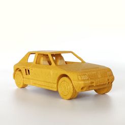1.jpeg STL file Print-in-Place Peugeot 205 Turbo・Model to download and 3D print