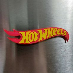 20230527_155514.jpg STL file Hotwheels Logo 3D・3D printer model to download