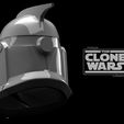 3.jpg CLONE TROOPER P1 TCW helmet | 3D model | 3D print | Printable | Clone Wars