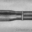 recoilless-rifle-cartridge-h-e-75-mm-t38.jpg 1/6 75 mm round for recoilless rifle M20 / obus pour canon sans recul de 75 mm M20 au 1/6 eme