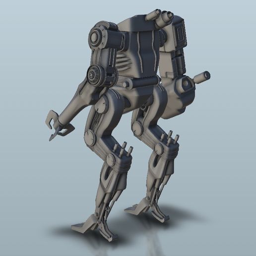 2.jpg Missile launchers robot - BattleTech MechWarrior Warhammer Scifi Science fiction SF 40k Warhordes Grimdark Confrontation