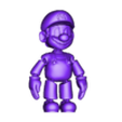 mario.stl FLEXI PRINT-IN-PLACE - SUPER MARIO BROS.