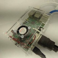 RaspberryPI2BPlusCase.jpg Free 3D file Raspberry Pi 2 B Case Remix・Object to download and to 3D print