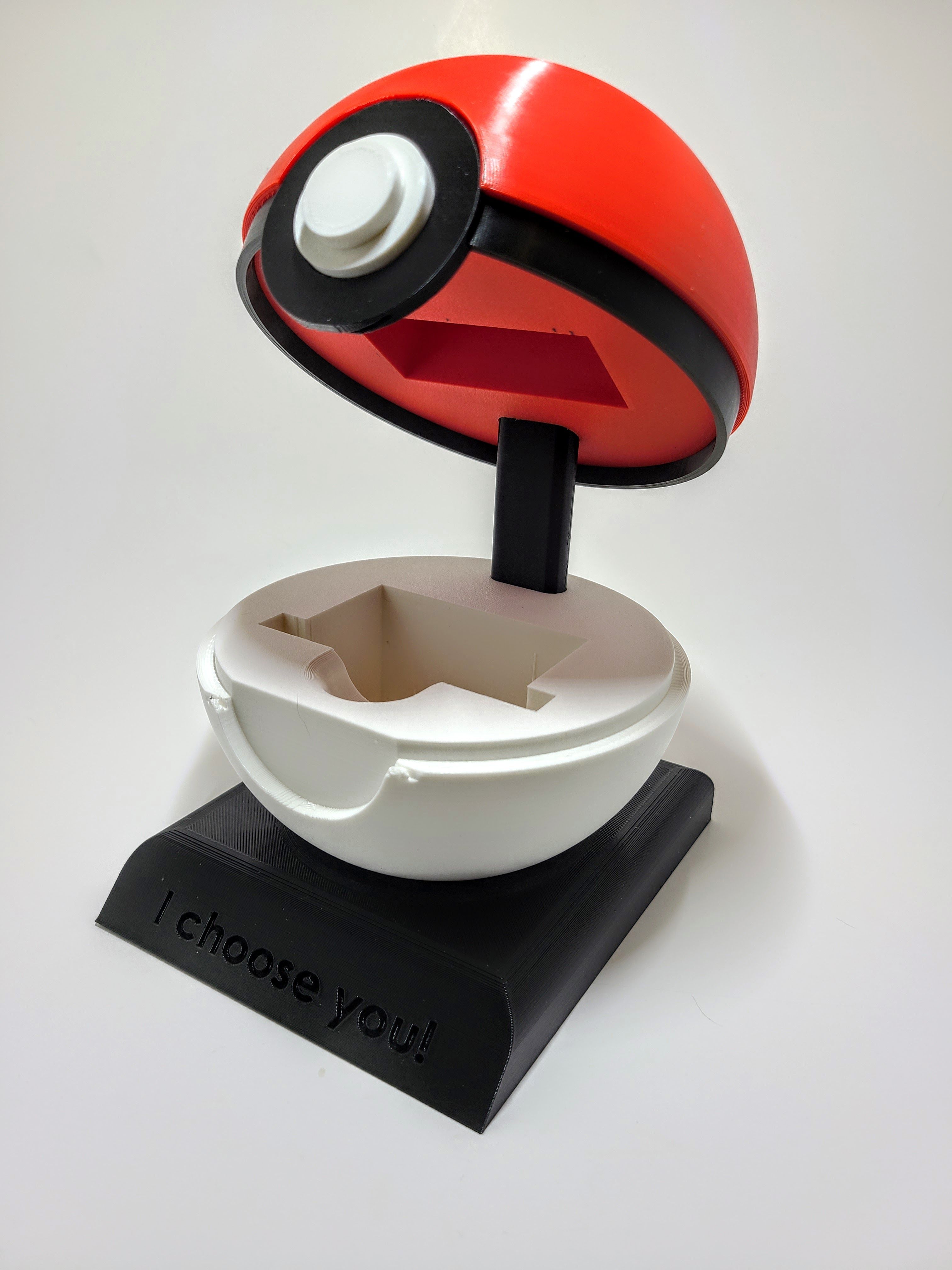 STL file Poke Ball Card Holder・3D printing design to download・Cults