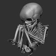 ZBrush-Document.jpg Foetus infant skeleton