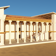 5.png Ancient Roman Government Building 3D model