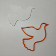 Dove1.png Fichier STL Coupeur de colombe 2・Plan à imprimer en 3D à télécharger