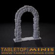 B_comp_main.0001.jpg Download STL file Stone Archway • Object to 3D print, TableTopMinis