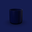 155.-Cylinder-V28.png 155. Cylinder - V28 - Planter Pot Cube Garden Pot - Dzidra