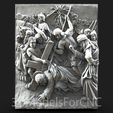 4.png 3D Model STL File for CNC Router Laser & 3D Printer Stations of the Cross Pack
