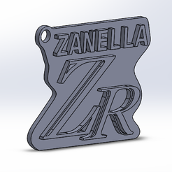 Captura.png Zanella Key Ring / Motorcycle Key Ring