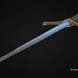 render2.png Bartok Medieval Obi-Wan Ep 3 Lightsaber Sword - 3D Print Files