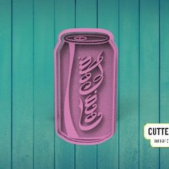 Coca-Cola.jpg STL-Datei Dose Coca Cola Ausstechform Dose・3D-Drucker-Vorlage zum herunterladen
