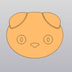 1.jpg 3D-Datei Scottish Fold Katze Cup Untersetzer・Design für 3D-Drucker zum herunterladen
