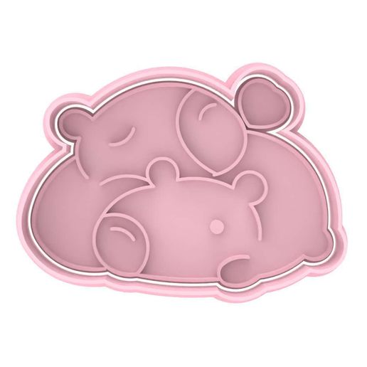 BIBERON.126.jpg SLEEPING CAPYBARA COOKIE CUTTER