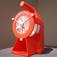 Capture d’écran 2017-05-03 à 11.43.34.png Archivo STL gratuito Air Raid Siren - manivela versión 2・Objeto imprimible en 3D para descargar