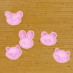 animelitos.png Animals Cookie Cutter
