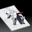 1.jpg Fichier STL Porte téléphone multifonctionnel Sexy Girl + Porte stylo・Modèle imprimable en 3D à télécharger