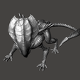9.png Alien Xenomorph Crusher - Aliens Colonial Marines AVP 3D print model - High Poly STL mesh for 3D printing