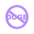 NoDoge.stl Symbol - Nein zu DOGE