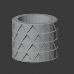 Triangle Planter pot 3inch.JPG Triangular Design Planter Pot - 3-inch Pot [PPM08202020-01]