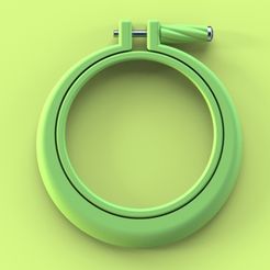 soft-8.jpg STL file EMBROIDERY HOOP NR. 8 "SOFT".・3D printing template to download