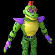 FNF-FREDDY-4.2553.jpg FNAF Glamrock Gator Security Breach Disfraz de cuerpo entero con cabeza para impresión 3D