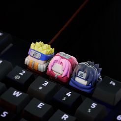 00.jpg Naruto Starters Keycaps - Mechanische Tastatur