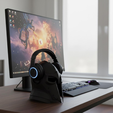 Helmet1.png Medieval Knight Helmet Headphone Stand | 3D Printed Desk Decor | Gamer Setup Accessory