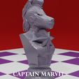 Cap marv.png Chess Board Avengers vs Justice League