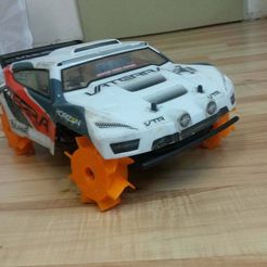 20160105_180537.jpg Download free STL file snow / sand tyre 1/14 rc car ( vaterra kalahari) • 3D printer model, schmiernippel