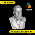Bram-Stoker-Personal.png 3D Model of Bram Stoker - High-Quality STL File for 3D Printing (PERSONAL USE)