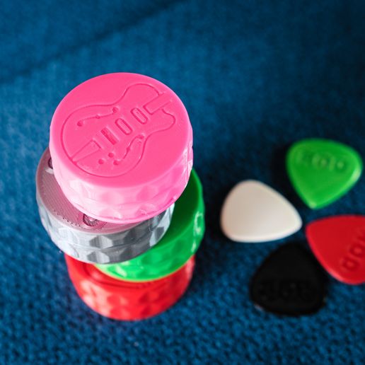 3.jpg Estojo para palhetas de guitarra Conjunto de três